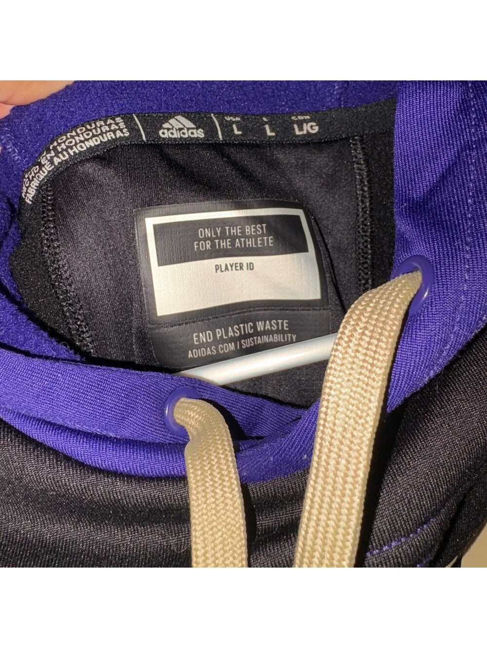 Adidas Washington Huskies Colorblock Hoodie